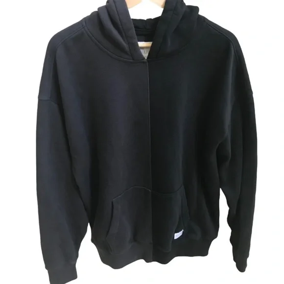 Hollister Symmetric Color Block Hoodie Black Brown Men’s Size L
